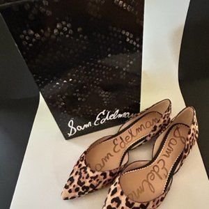 🐆 Sam Edelman Rodney Leopard Print Flats